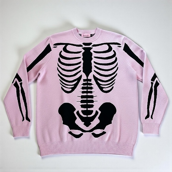 My Violet Pink Skeleton Sweatshirt - Picture 3 of 4